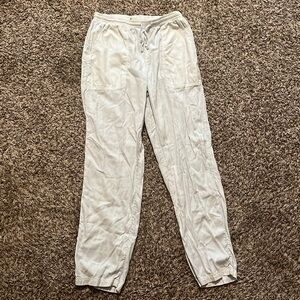Billabong Linen Straight Leg Pants Size Women’s Large